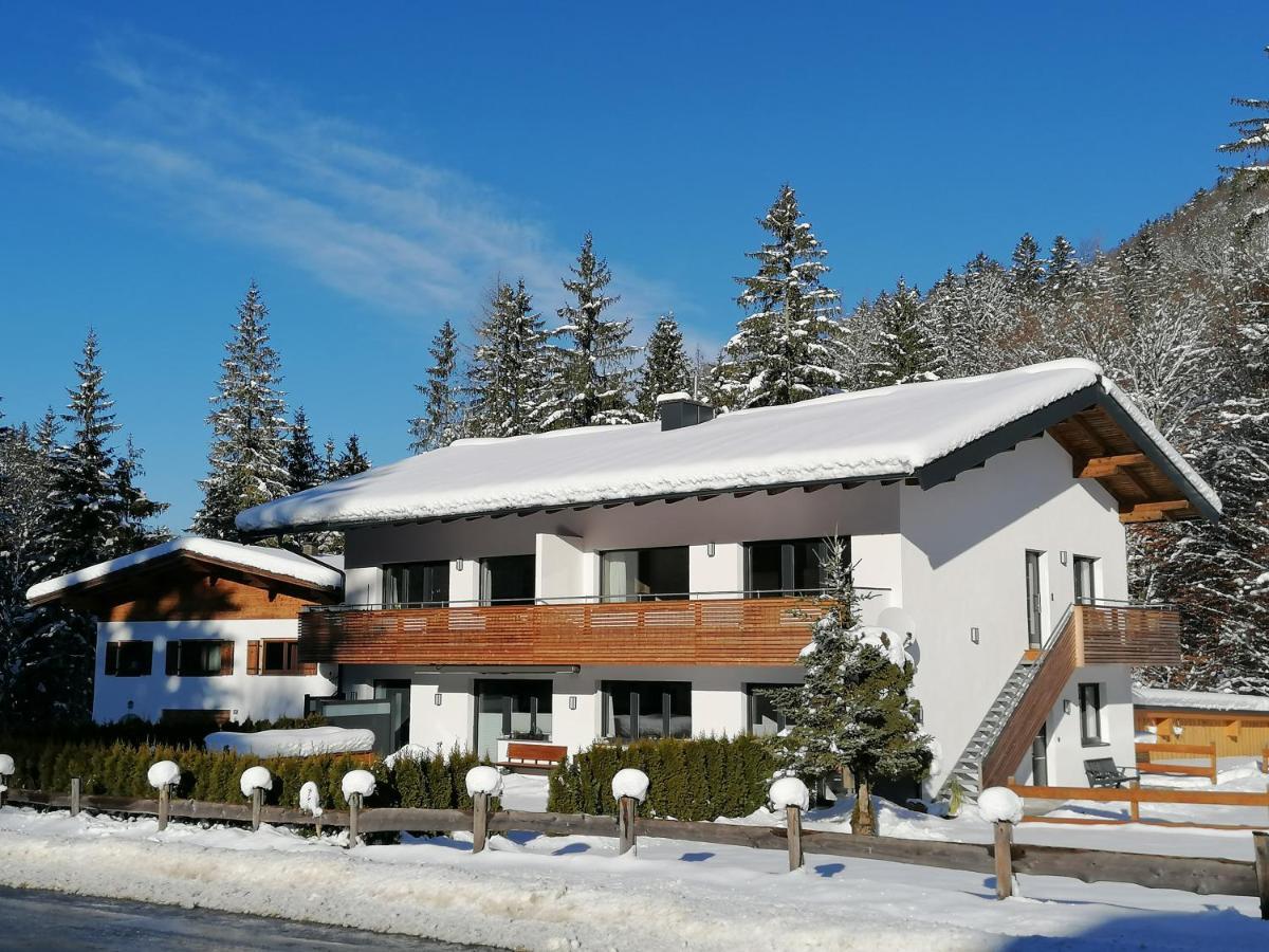 Apartment Gipfelblick Бухен Экстерьер фото